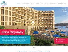 Tablet Screenshot of grandvanuatu.com